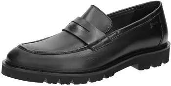 Sioux Rogtanos-704 Slip-On Smooth Leather Rubber Sole schwarz