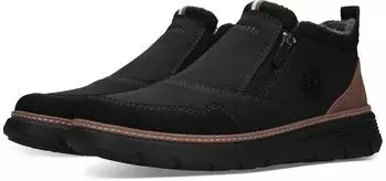 Bugatti Slip-On Sneaker Bootie with Zip schwarz