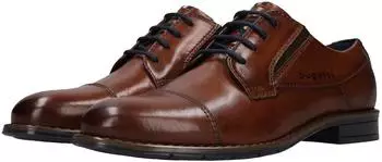 Bugatti Lace-up Shoe cognac/braun
