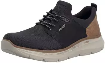 Rieker Slip-On Sneaker schwarz/braun