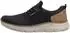 Rieker Slip-On Sneaker schwarz/braun