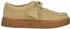 Clarks Boxbee Walla Mokassin mit Cupsohle in Krepp-Optik beige