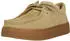 Clarks Boxbee Walla Mokassin mit Cupsohle in Krepp-Optik beige