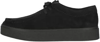 Clarks Boxbee Walla Mokassin mit Cupsohle in Krepp-Optik schwarz