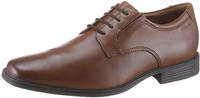 Clarks Originals Tilden Plain dark tan leather