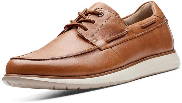 Clarks Un Pilot Lace tan leather