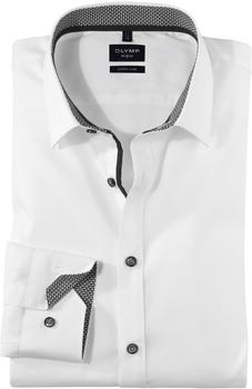 OLYMP No. Six Business Hemd Super Slim Extra langer Arm Kent (0774-69-00) weiß