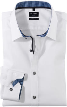 OLYMP No. Six Business Hemd Super Slim Extra langer Arm Kent (0774-69-18) blau