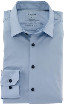 OLYMP No. Six 24/Seven Stretch Hemd Super Slim Kent (2503-74-10) blau