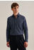Seidensticker Twill Business Hemd Regular mit Kentkragen Paisley (01.142250-0019) blau