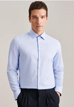 Seidensticker Bügelfreies Twill Business Hemd in X-Slim mit Kentkragen Uni (01.942260-0011) blau
