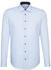 Seidensticker Bügelfreies Popeline Business Hemd in Shaped mit Kentkragen und extra langem Arm Uni (01.293695-0014) blau