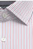 Seidensticker Bügelfreies Popeline Business Hemd in Slim mit Kentkragen Streifen (01.643920-0045) rot