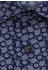 Seidensticker Popeline Business Hemd in Shaped mit Kentkragen und extra langem Arm Paisley (01.843955-0017) blau