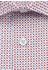 Seidensticker Popeline Business Hemd in Shaped mit Kentkragen Druck (01.844050-0045) rot
