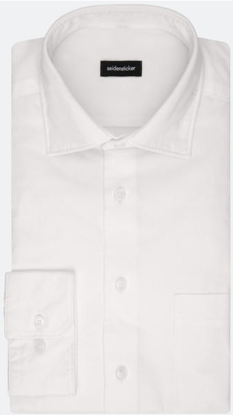 Seidensticker Twill Casual Hemd in Regular mit Kentkragen Uni (01.144100-0002) beige