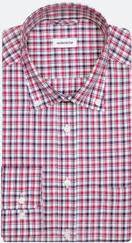 Seidensticker Bügelfreies Twill Business Hemd in Regular mit Button-Down-Kragen Karo (01.144272-0044)