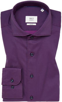 Eterna Slim Fit Soft Luxury Shirt (1SH03482) burgunder