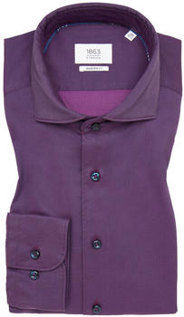 Eterna Modern Fit Soft Luxury Shirt (1SH03488) burgunder