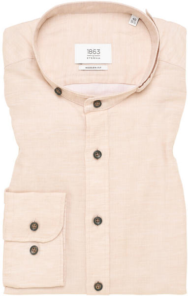 Eterna Modern Fit Linen Shirt (1SH12592) beige