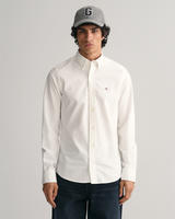 Gant 3000202-110-2XL, Gant Slim Oxford Long Sleeve Shirt Wei&szlig; 2XL Mann White