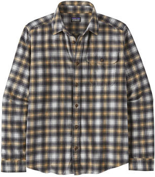 Patagonia Men's Long-Sleeved Cotton in Conversion Fjord Flannel Shirt Beach Day: Sandy Melon