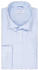 Seidensticker Bügelleichtes Struktur Business Hemd in Slim mit Kentkragen Karo (01.643620-0011) blau