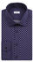 Seidensticker Popeline Business Hemd in Shaped mit Kentkragen Druck (01.844010-0017) blau