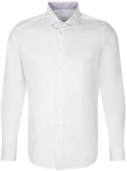 Seidensticker Twill Performance-Hemd in Slim mit Kentkragen Uni (01.644330-0001) weiß