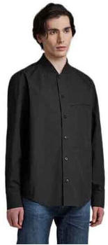 G-Star Rib Collar Regular Long Sleeve Shirt (D21987-A790-6484) black