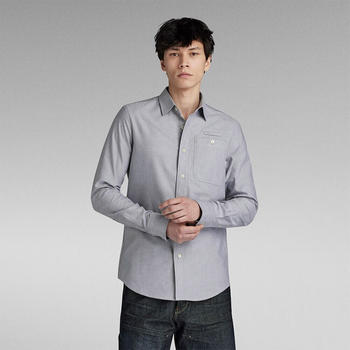 G-Star Bristum 20 Slim Fit Long Sleeve Shirt (D23553-C895-C760) grey