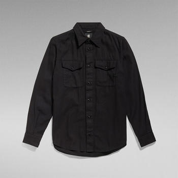 G-Star Marine Long Sleeve Shirt (D20165-D454-B564) black