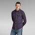 G-Star Marine Slim Fit Long Sleeve Shirt (D20165-D454-C124) lila