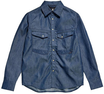 G-Star Dakota Regular Ev Long Sleeve Shirt (D23006-D303-001) blue