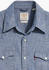 Levi's Barstow Western Standard Shirt (85744) grant mid blue chamb
