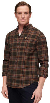Superdry Cotton Lumberjack Long Sleeve Shirt (M4010727A) braun