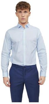 Jack & Jones Bckpool Stretch Long Sleeve Shirt (12251125) blau