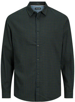 Jack & Jones Gingham Twill Long Sleeve Shirt (12181602) grün