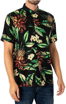 Superdry Vintage Hawaiian Kurzarm-Shirt (M4010620A) black pineapples