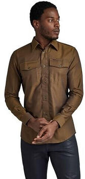 G-Star Marine Slim Shirt (D24963-D454) tobacco imperial blue oxford