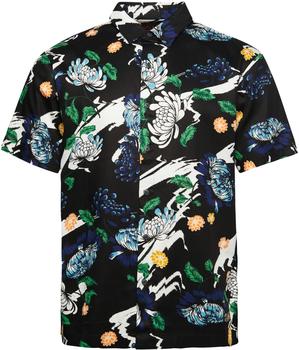 Superdry Vintage Hawaiian Kurzarm-Shirt (M4010620A) aya black floral