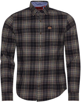 Superdry Cotton Lumberjack Langarm-Shirt (M4010727A) drayton check black