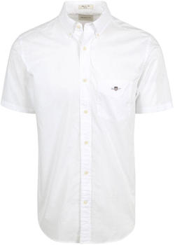 GANT Regular Fit Popeline-Kurzarmhemd (3000101) weiß