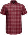 Jack Wolfskin Highlands Shirt M deep ruby check