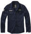 Brandit Luis Vintage Long Sleeve Shirt (4023) navy