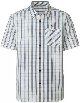 VAUDE Men's Albsteig Shirt III white/baltic sea