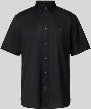 Tommy Hilfiger Regular Fit Freizeithemd mit Button-Down-Kragen (MW0MW33809) black
