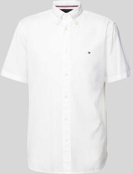 Tommy Hilfiger Regular Fit Freizeithemd mit Button-Down-Kragen (MW0MW33809) weiß