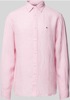 Tommy Hilfiger Regular Fit Freizeithemd aus Leinen Modell Pigment (MW0MW34602) pink