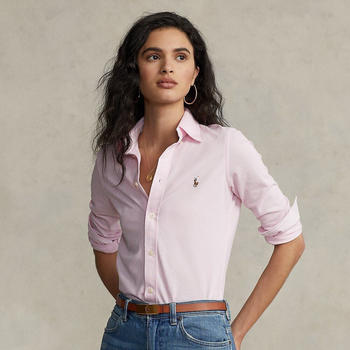 Polo Ralph Lauren Slim-Fit Oxfordhemd aus Baumwollstrick pink (394190)